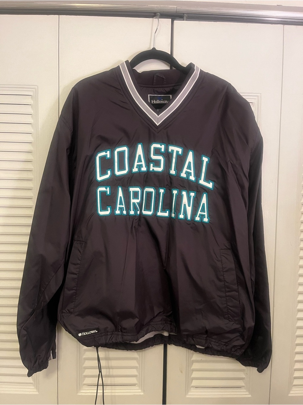 Holloway CCU Coastal Carolina Script Black Pullover Large